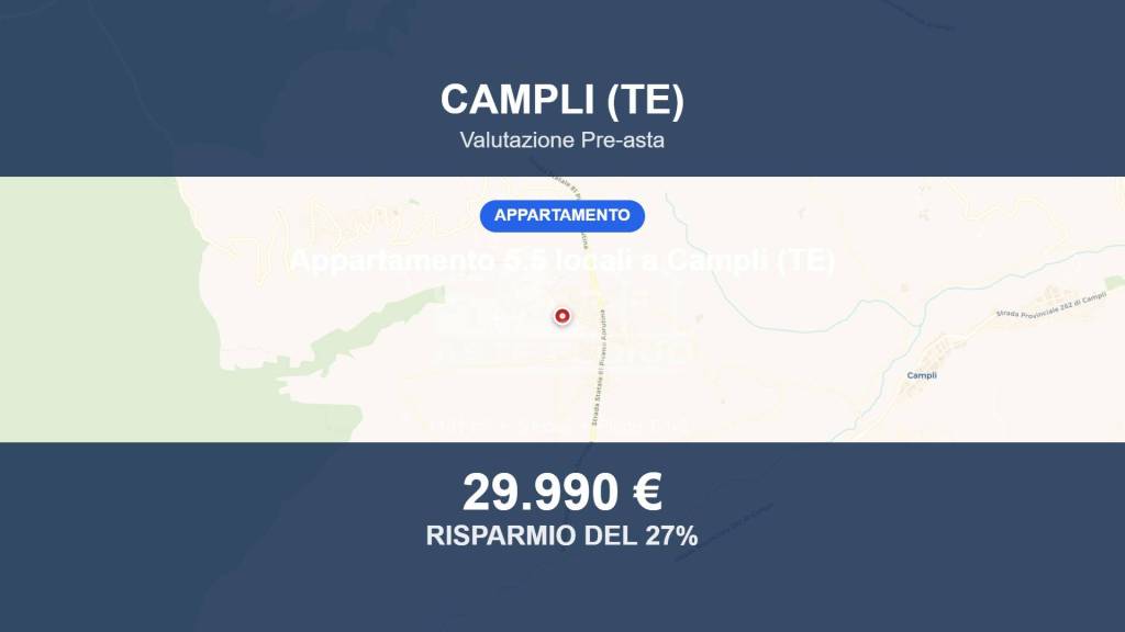 appartamento in vendita a Campli in zona Campovalano