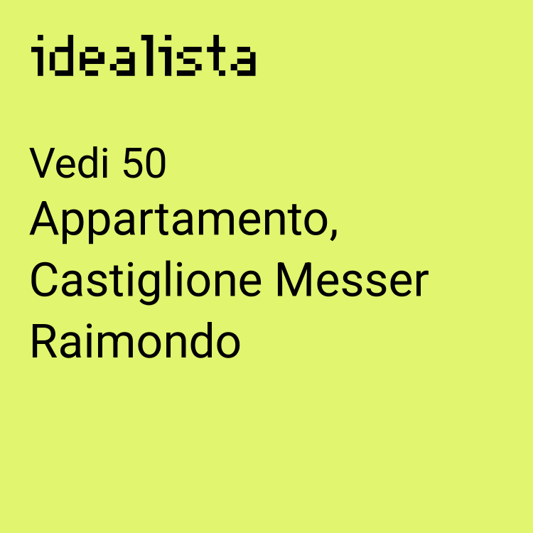 appartamento in vendita a Castiglione Messer Raimondo