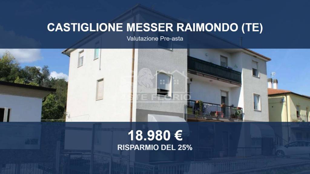 appartamento in vendita a Castiglione Messer Raimondo in zona Cesi