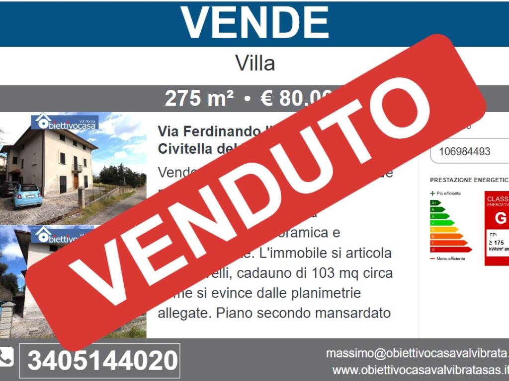 casa indipendente in vendita a Civitella del Tronto