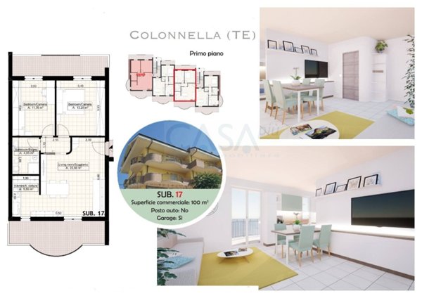 appartamento in vendita a Colonnella in zona San Martino