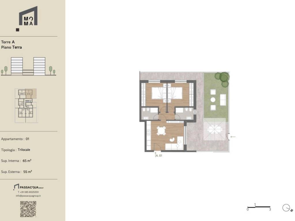 appartamento in vendita a Giulianova