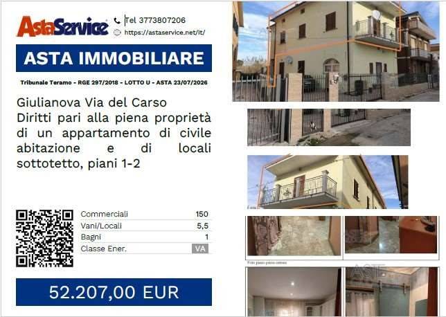 appartamento in vendita a Giulianova