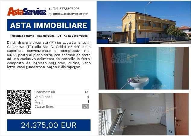 appartamento in vendita a Giulianova