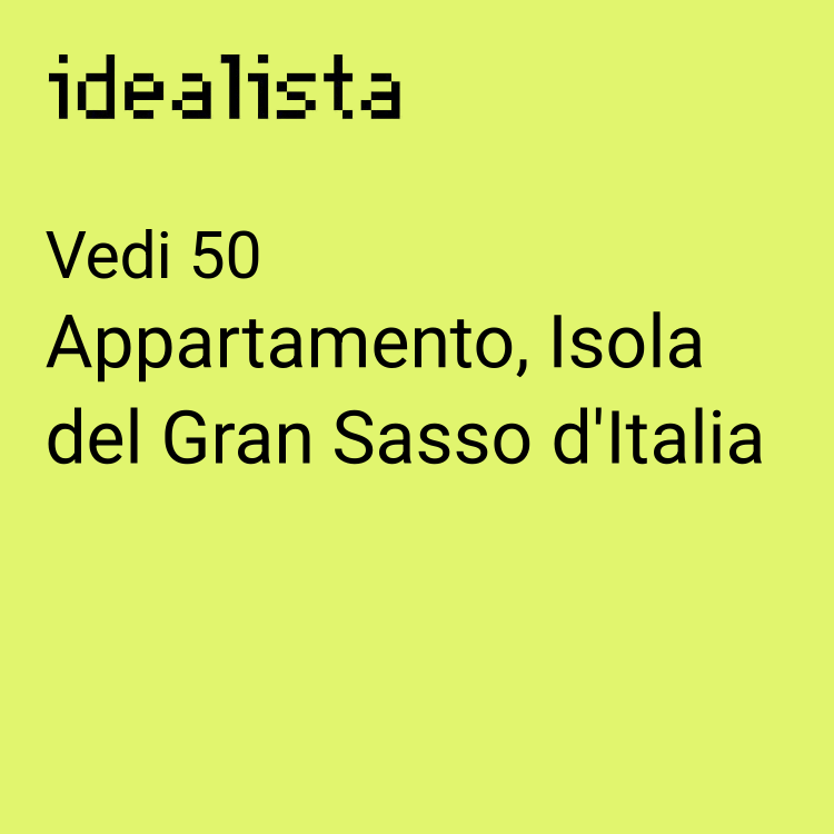 appartamento in vendita ad Isola del Gran Sasso d'Italia