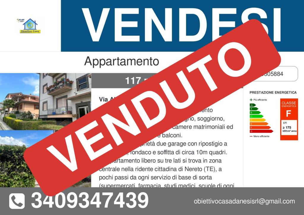 appartamento in vendita a Nereto in zona Vibrata