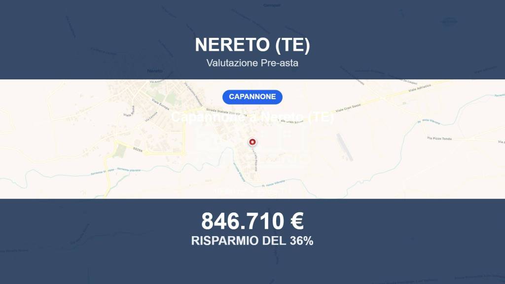 locale commerciale in vendita a Nereto in zona Vibrata