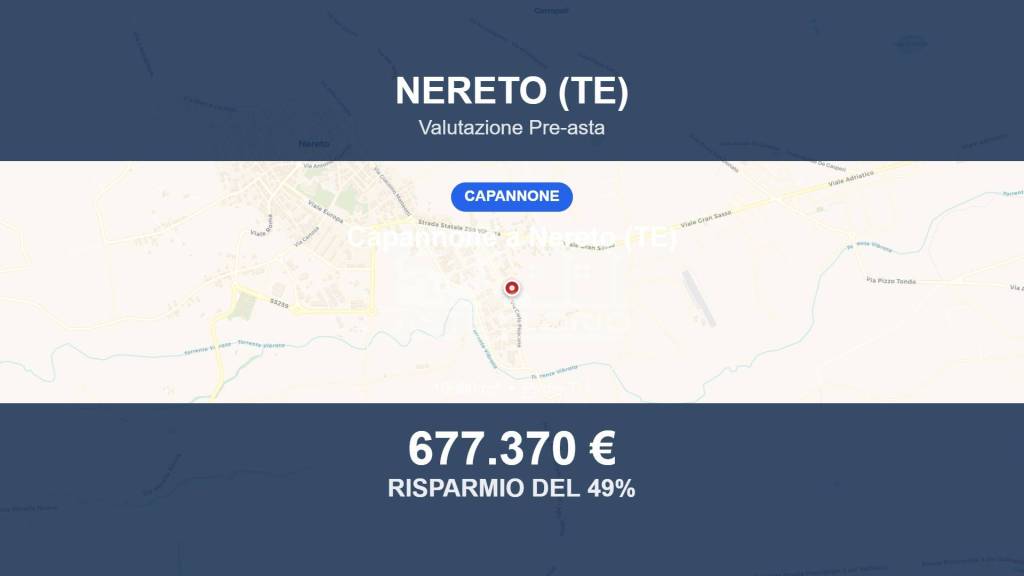 locale commerciale in vendita a Nereto in zona Vibrata