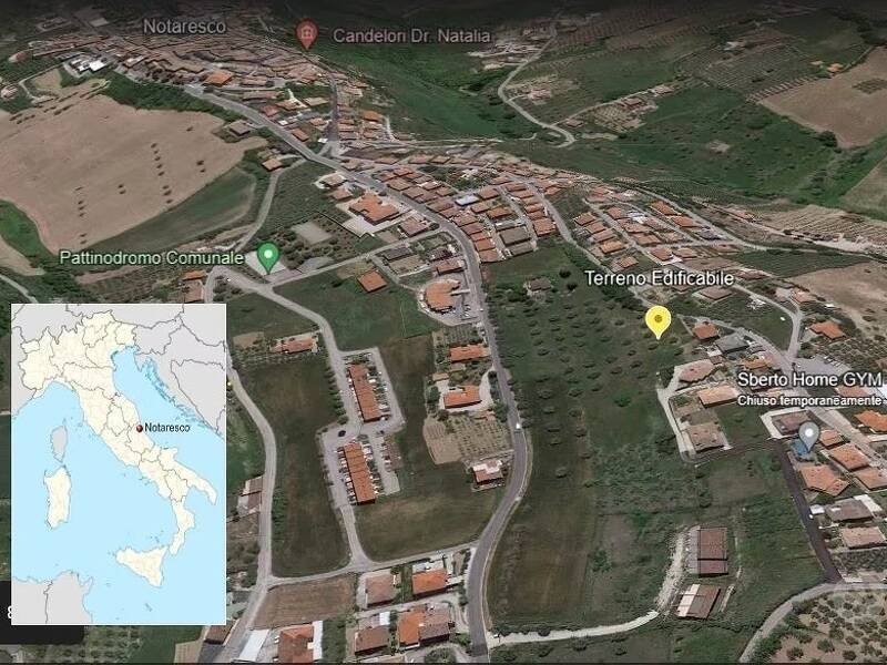 terreno edificabile in vendita a Notaresco