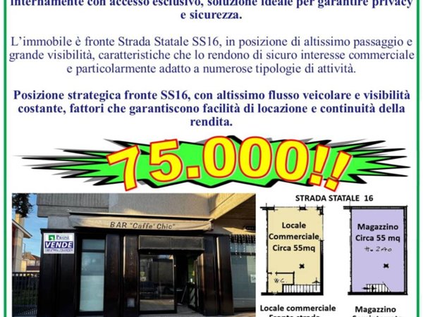 negozio in vendita a Pineto in zona Scerne