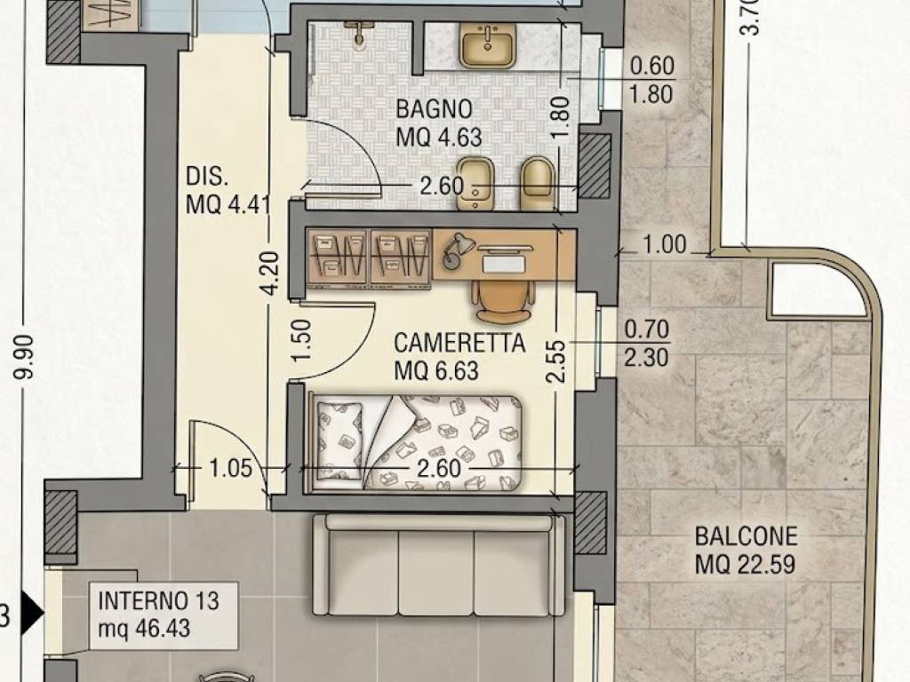 appartamento in vendita a Roseto degli Abruzzi
