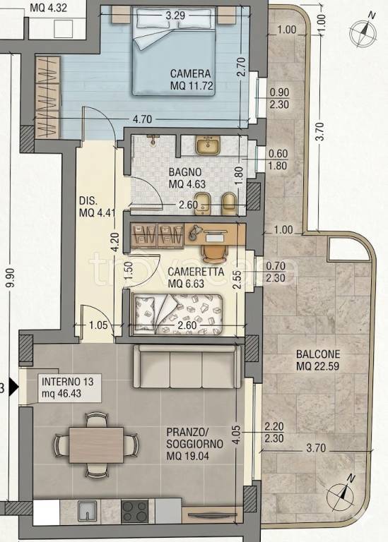 appartamento in vendita a Roseto degli Abruzzi