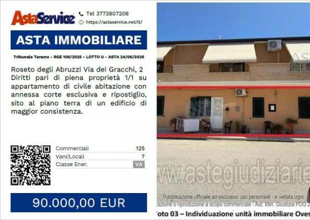 appartamento in vendita a Roseto degli Abruzzi
