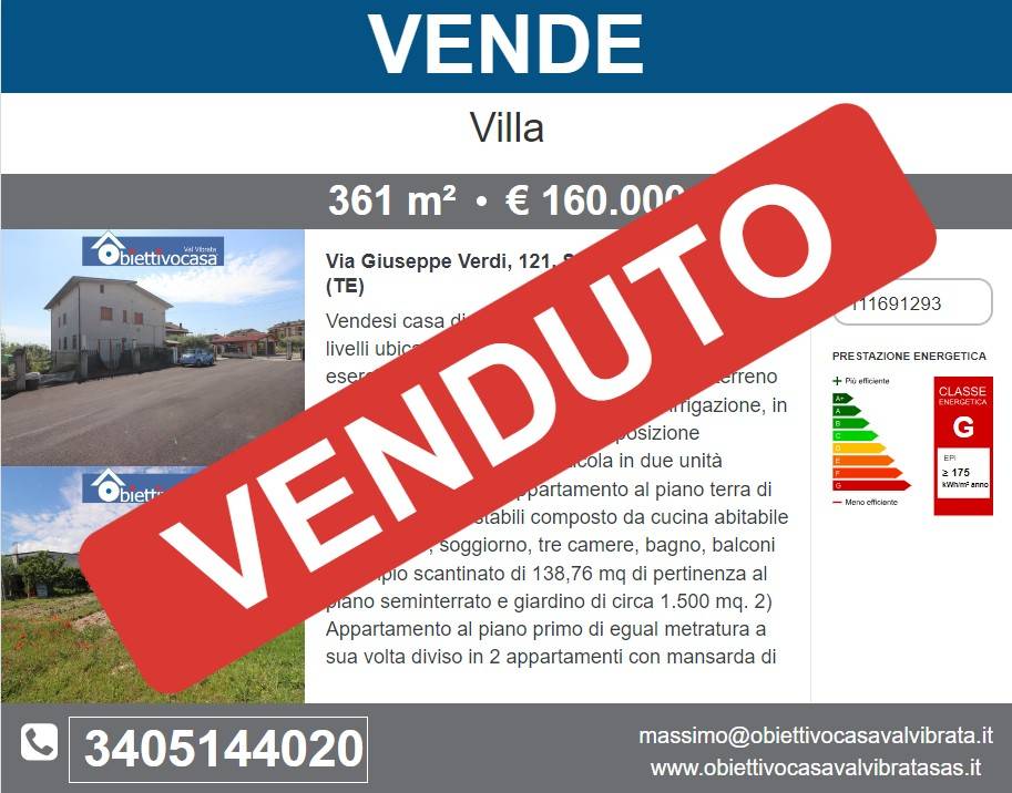 casa indipendente in vendita a Sant'Egidio alla Vibrata