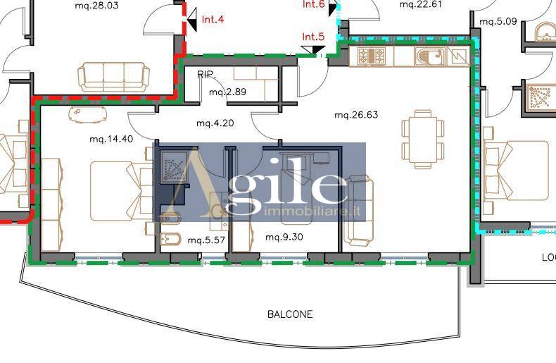 appartamento in vendita a Sant'Egidio alla Vibrata