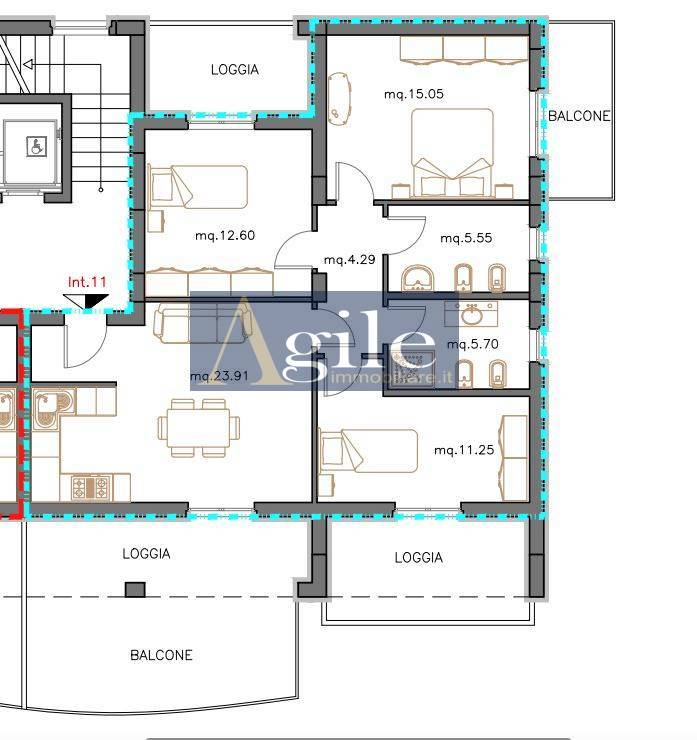 appartamento in vendita a Sant'Egidio alla Vibrata