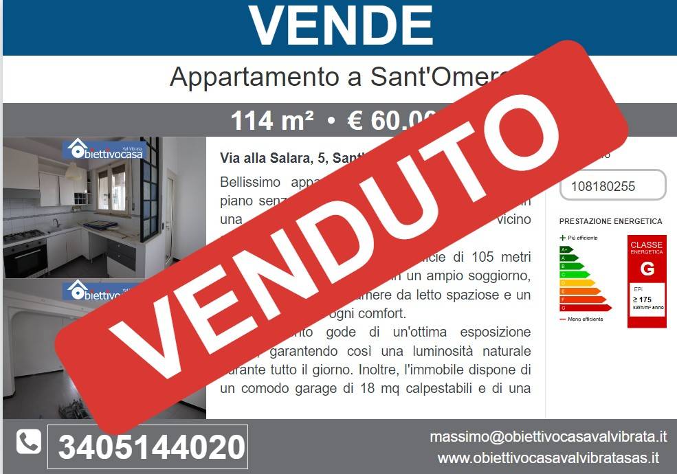 appartamento in vendita a Sant'Omero