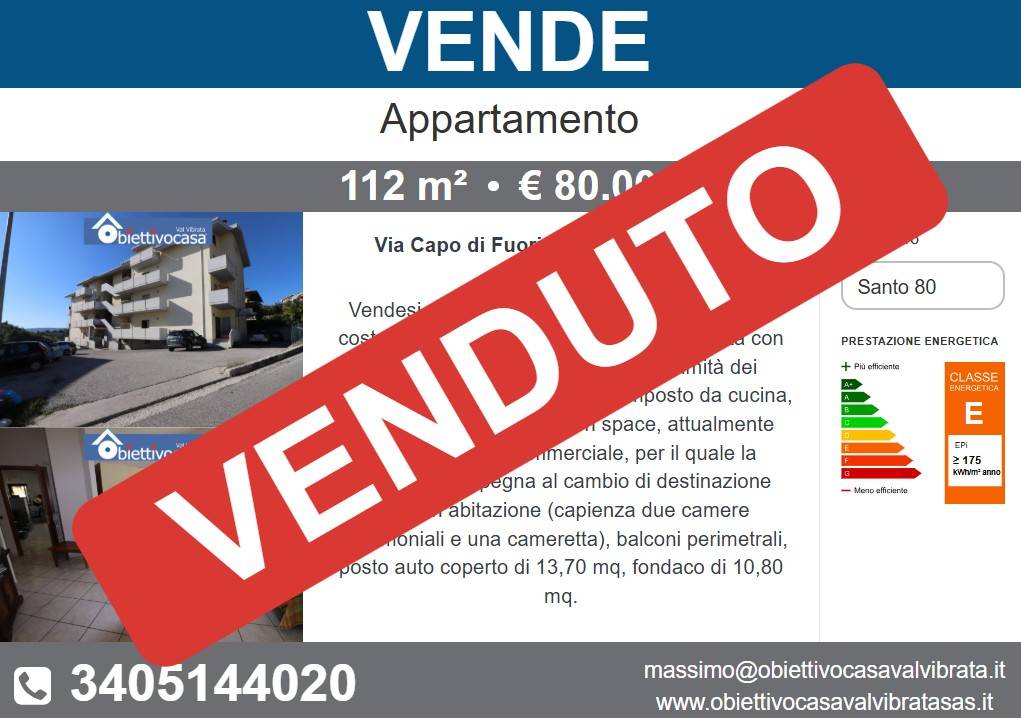 appartamento in vendita a Sant'Omero