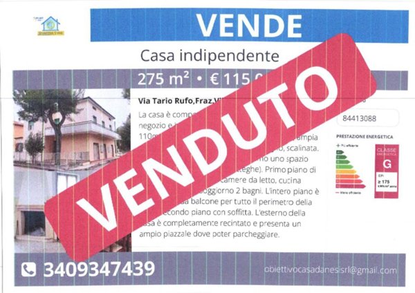 casa indipendente in vendita a Sant'Omero in zona Garrufo