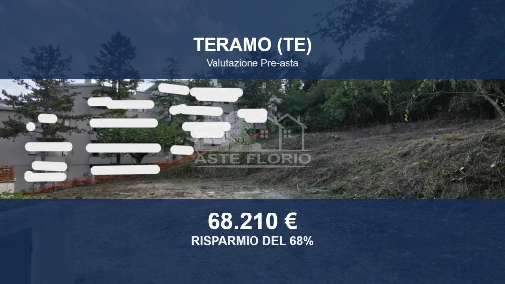 terreno edificabile in vendita a Teramo in zona Colleatterrato Alto