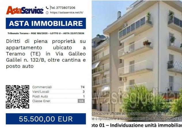 appartamento in vendita a Teramo