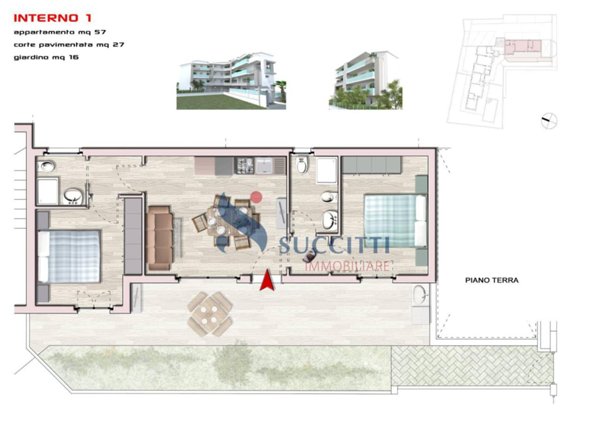 appartamento in vendita a Tortoreto