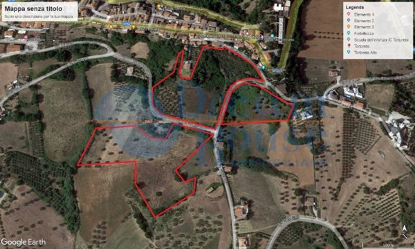 terreno agricolo in vendita a Tortoreto in zona Cavatassi
