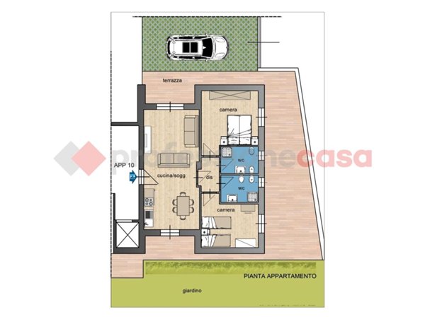appartamento in vendita a Tortoreto