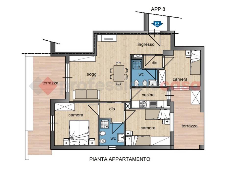 appartamento in vendita a Tortoreto