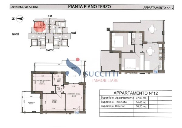 appartamento in vendita a Tortoreto