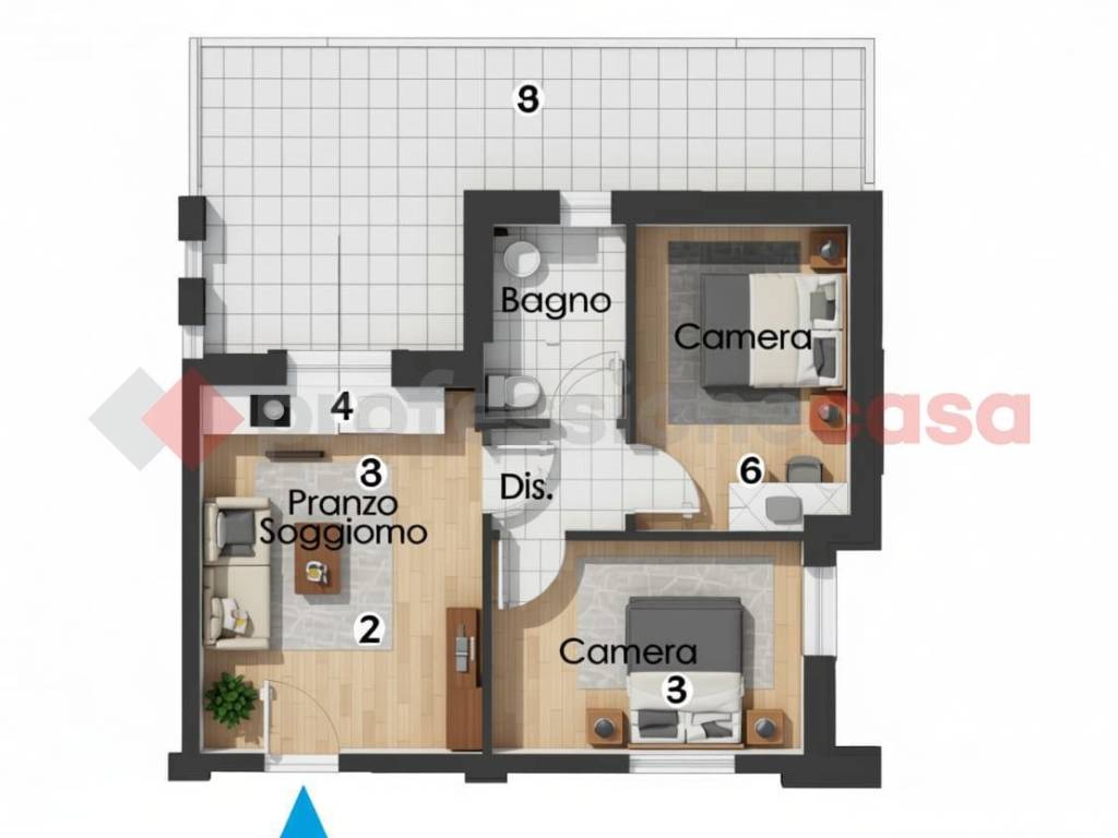 appartamento in vendita a Tortoreto