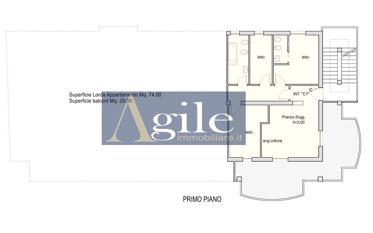 appartamento in vendita a Tortoreto
