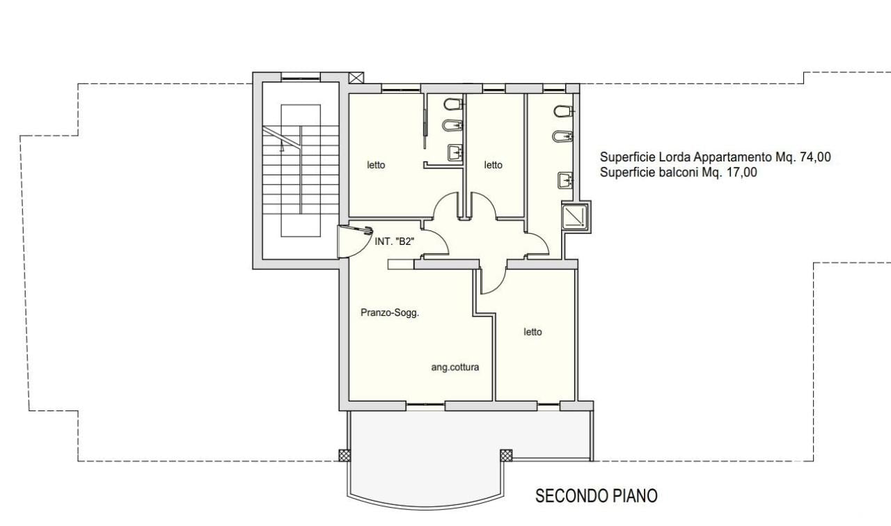 appartamento in vendita a Tortoreto