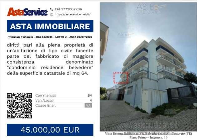 appartamento in vendita a Tortoreto