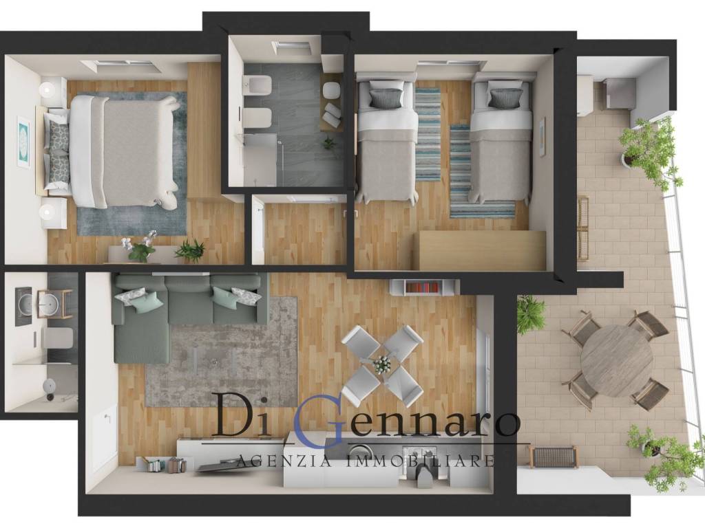 appartamento in vendita a Tortoreto