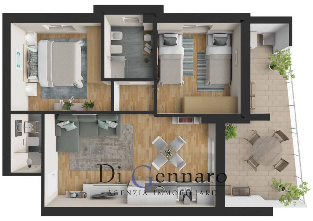 appartamento in vendita a Tortoreto
