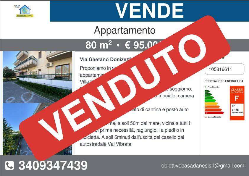 appartamento in vendita a Martinsicuro in zona Villa Rosa