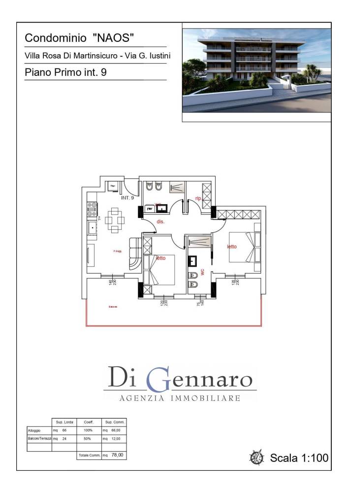 appartamento in vendita a Martinsicuro in zona Villa Rosa