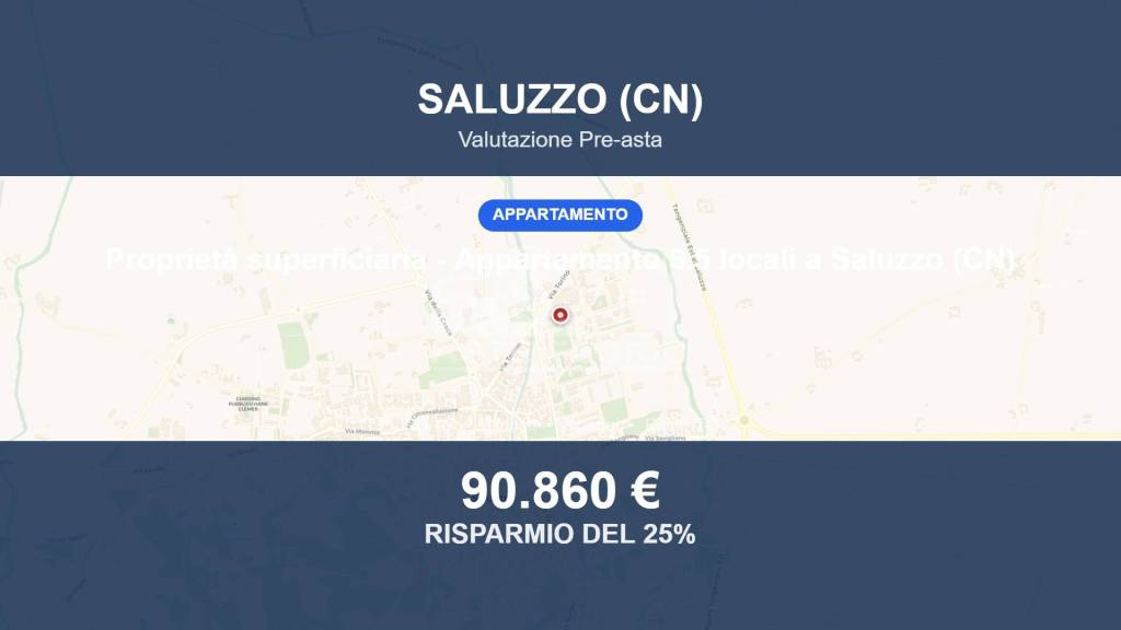 appartamento in vendita a Saluzzo
