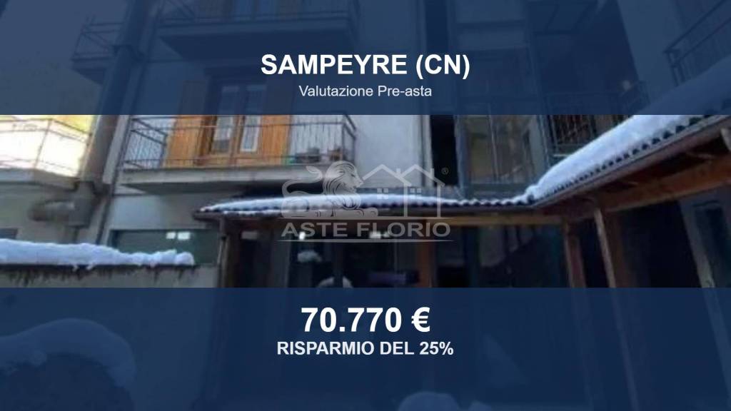 appartamento in vendita a Sampeyre in zona Villaretto