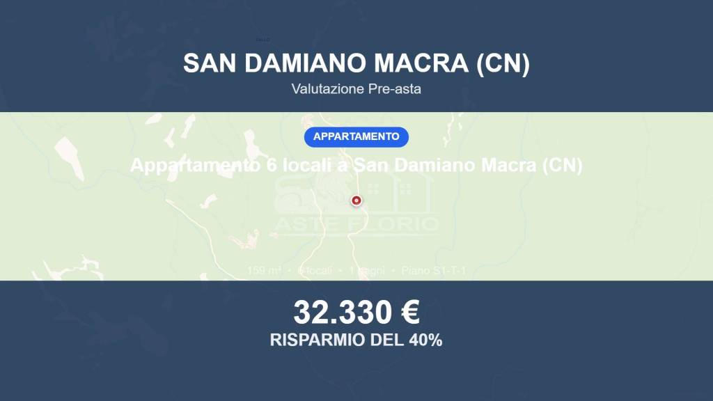 appartamento in vendita a San Damiano Macra