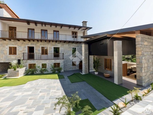 casa semindipendente in vendita a Venasca