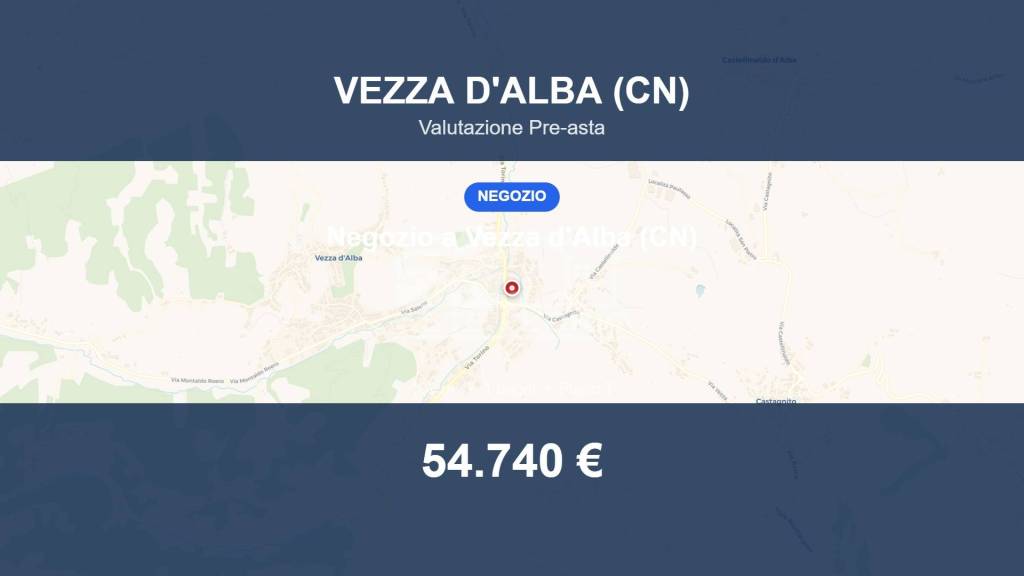 negozio in vendita a Vezza d'Alba in zona Riassolo
