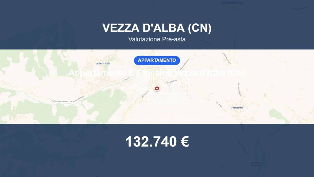 appartamento in vendita a Vezza d'Alba in zona Riassolo