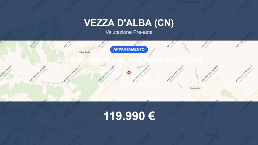 appartamento in vendita a Vezza d'Alba in zona Riassolo