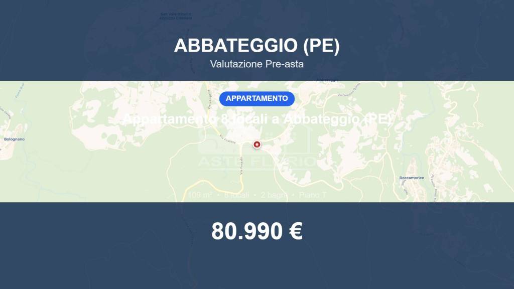 appartamento in vendita ad Abbateggio