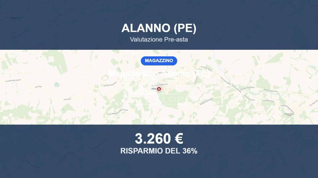 locale commerciale in vendita ad Alanno in zona Case