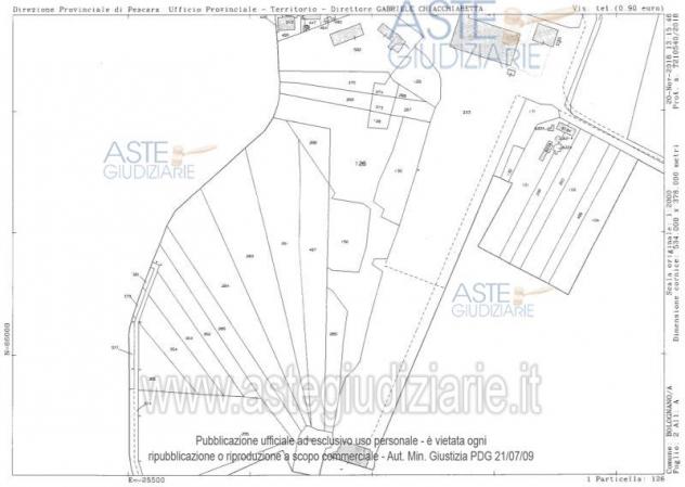 terreno agricolo in vendita a Bolognano in zona Piano d'Orta