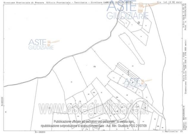 terreno edificabile in vendita a Bolognano in zona Musellaro