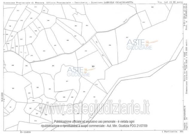 terreno agricolo in vendita a Bolognano in zona Musellaro